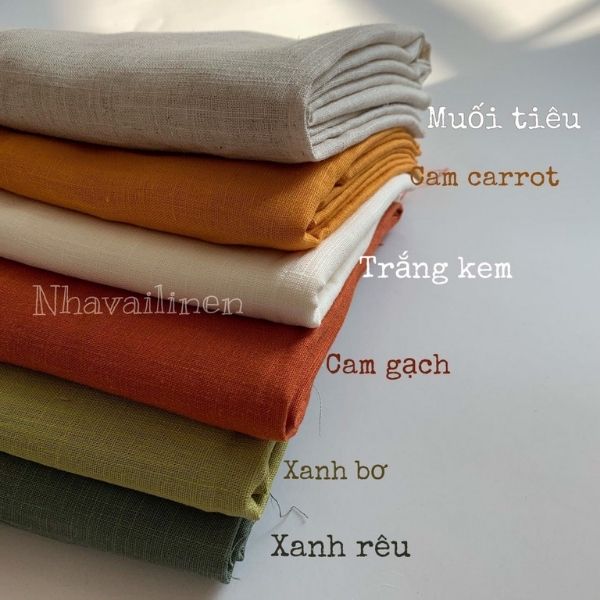 Vải linen được tạo ra từ nguyên liệu tự nhiên