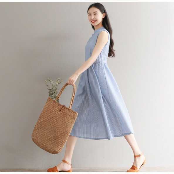 Chân Váy Vải Thô Dài - khuyến mại giá rẻ mới nhất tháng 3【Big Sale】