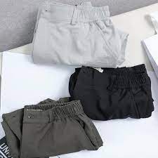 Quần cạp chun vải linen Quần cạp chun vải linen