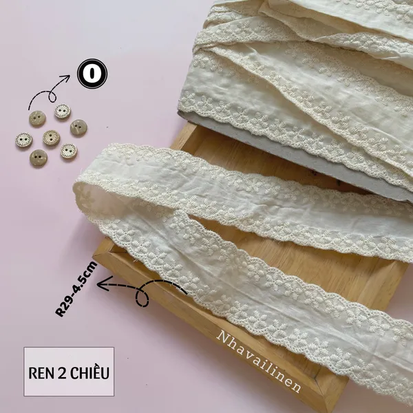 Ren thô boi màu be nhiều mẫu mã vintage