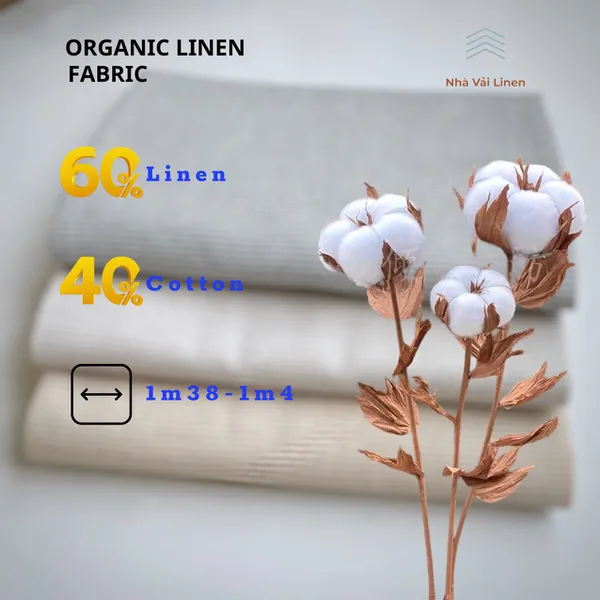 Linen hàn hoạ tiết sọc
