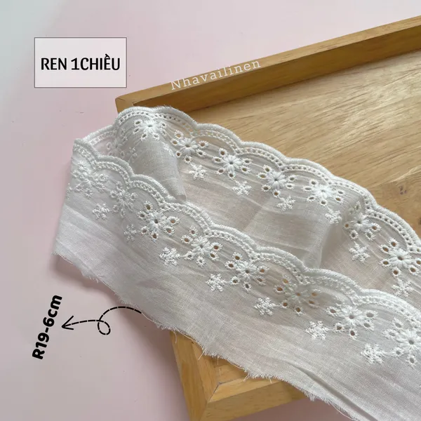 Ren thô boi màu trắng 1 chiều nhiều mẫu mã xinh xắn