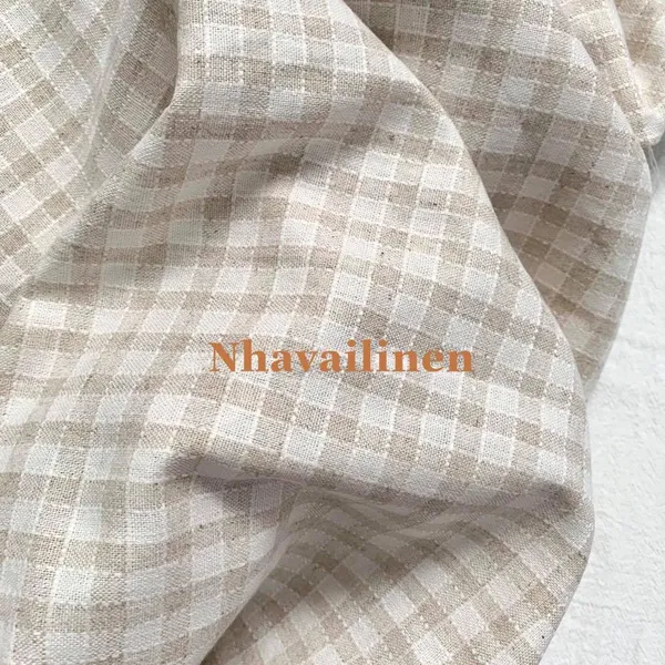 Vải linen kẻ sọc - Vẻ đẹp tinh tế trong trang trí nội thất