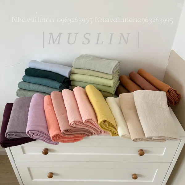 Vải Muslin là gì?