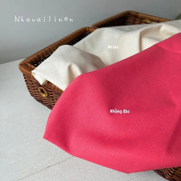 BẢNG MÀU LINEN BỘT DÀY TRƠN