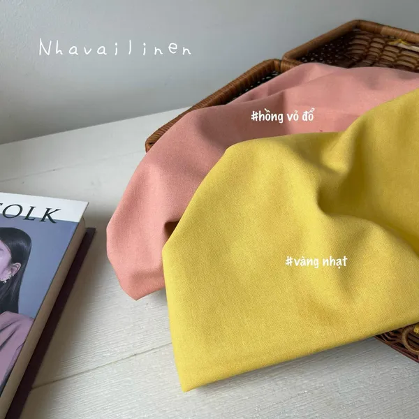 BẢNG MÀU LINEN BỘT DÀY TRƠN