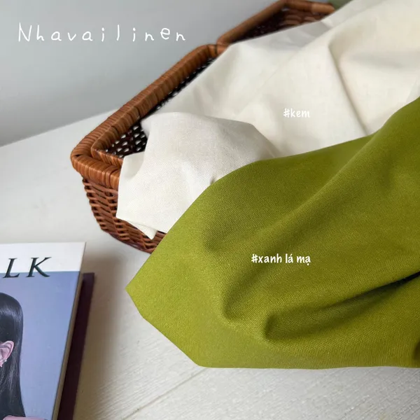 BẢNG MÀU LINEN BỘT DÀY TRƠN