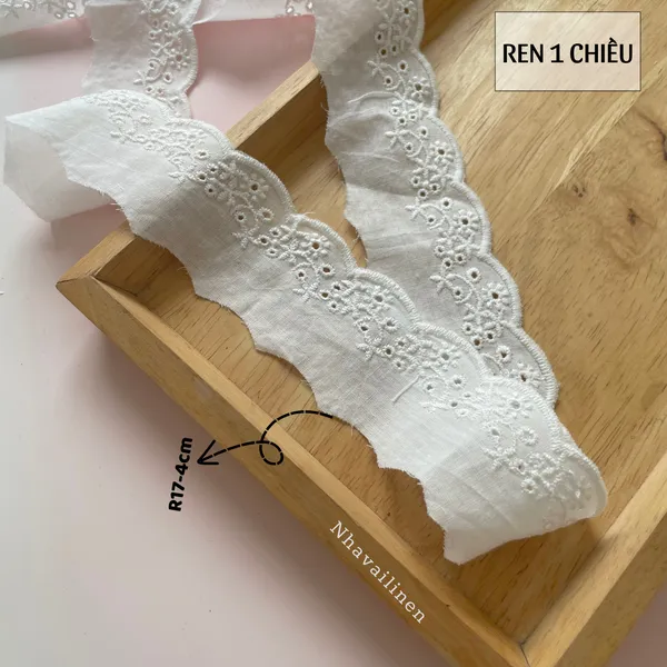 Ren thô boi màu trắng 1 chiều nhiều mẫu mã xinh xắn