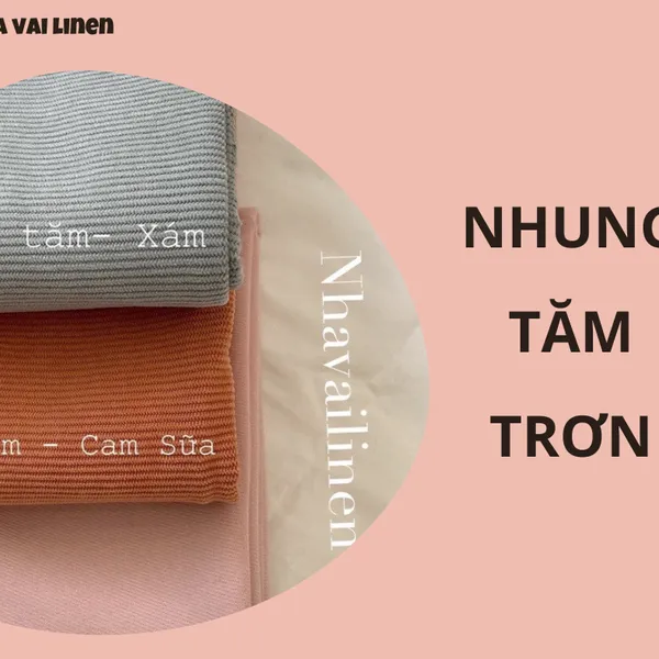 BẢNG MÀU NHUNG TĂM TRƠN