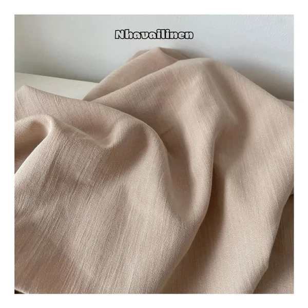 Linen thun tone màu nâu sành điệu