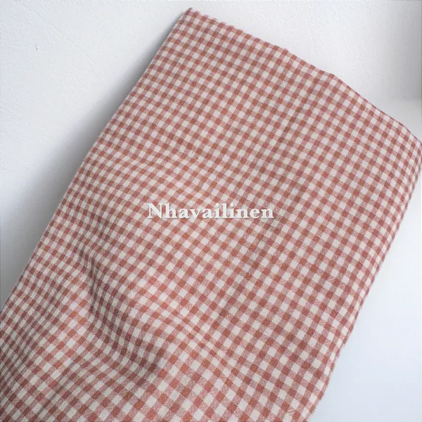 Vải cotton mềm nâu