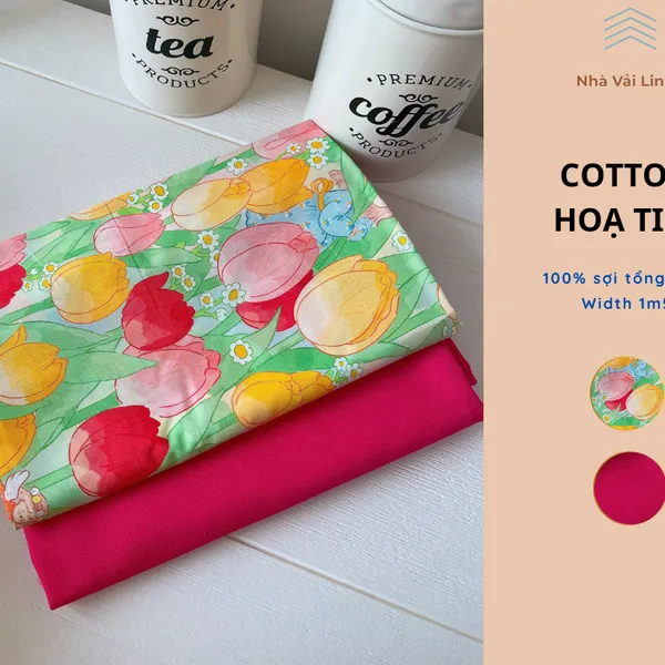 Cotton em bé đội khăn đỏ