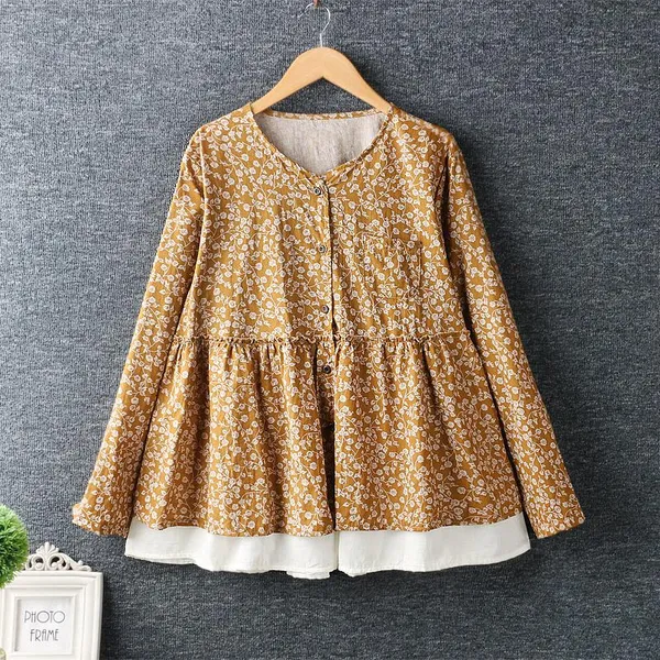 Vải linen hoa nhí - dòng vải đậm chất vintage