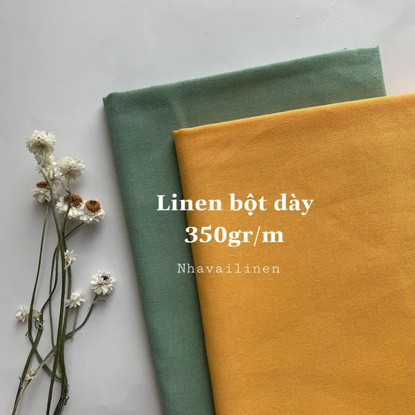 Vải linen bột và ứng dụng đa dạng trong thời trang cũng như đời sống