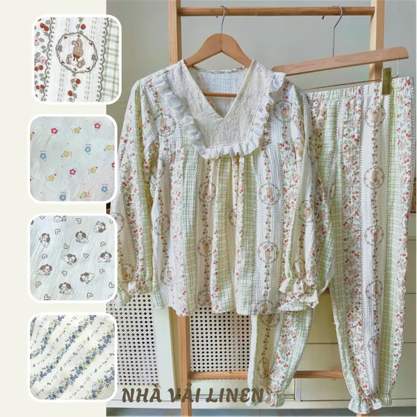 NHẬN ĐẶT MAY BỘ PIJAMA