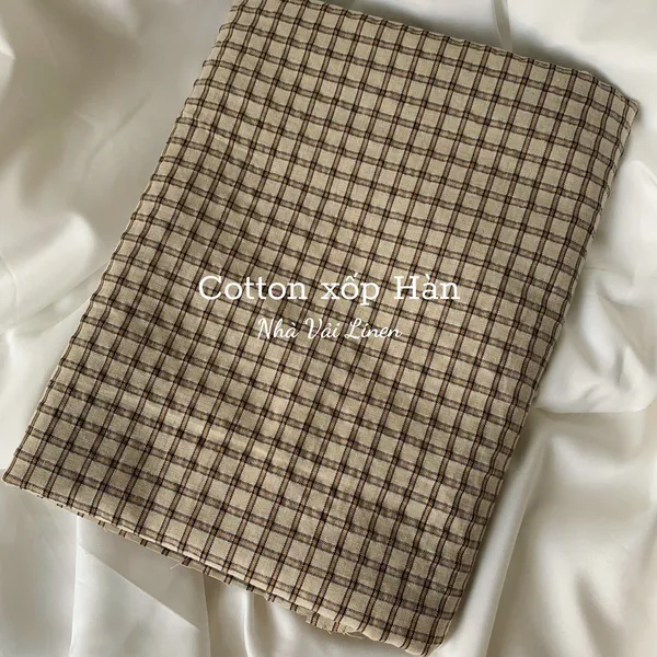 Vải cotton xốp hàn