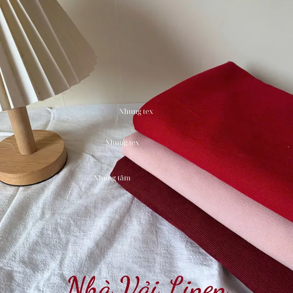 Vải nhung tex
