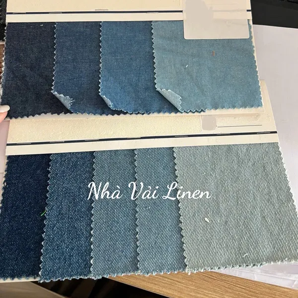 BẢNG MÀU VẢI JEAN 