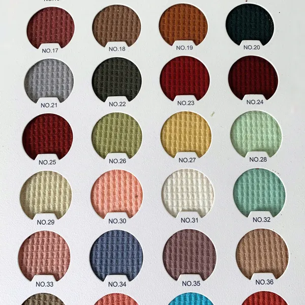 Bảng màu vải waffle