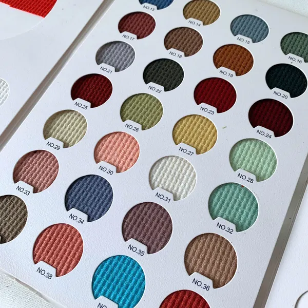 Bảng màu vải waffle