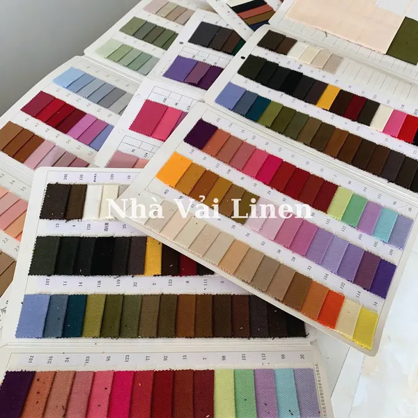 BẢNG MÀU VẢI KAKI MỀM