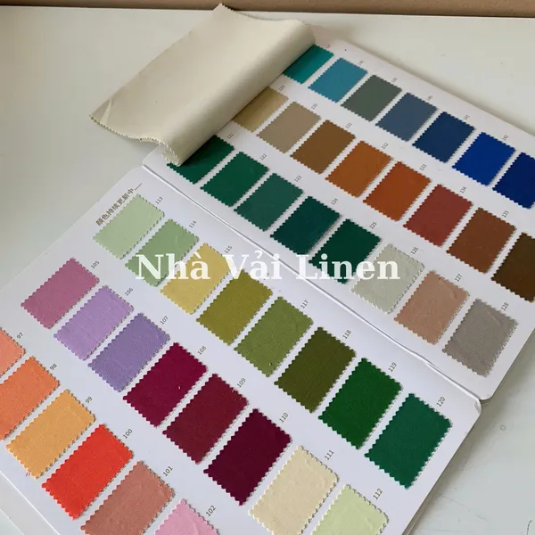 BẢNG MÀU VẢI KAKI MỀM