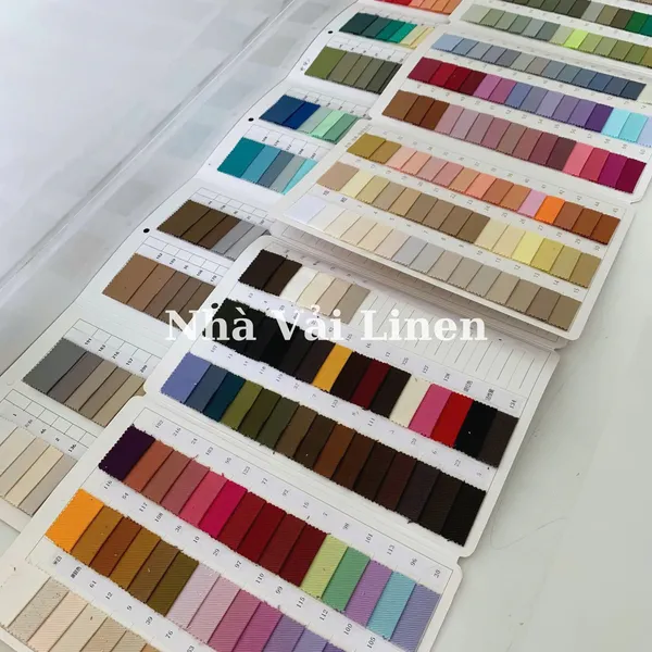 BẢNG MÀU VẢI KAKI MỀM