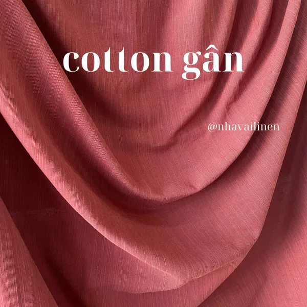 Vải linen cotton