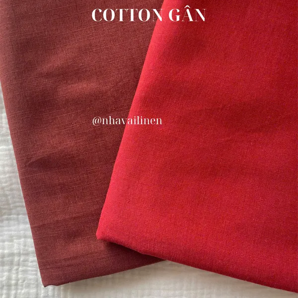 Vải linen cotton