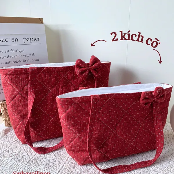 Nhận đặt may túi tote