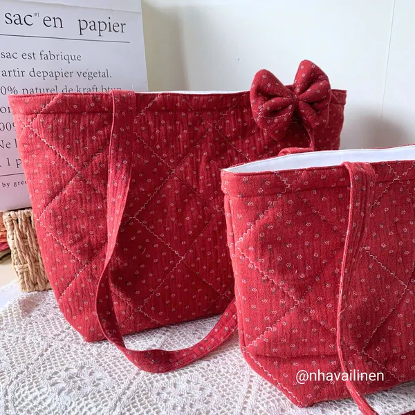 Nhận đặt may túi tote