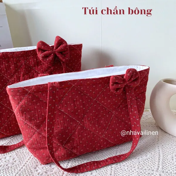 Nhận đặt may túi tote