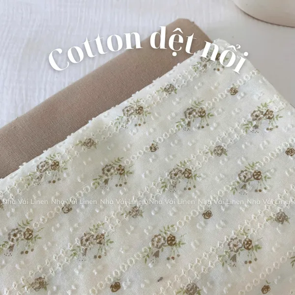 COTTON HOA LÁ NÂU