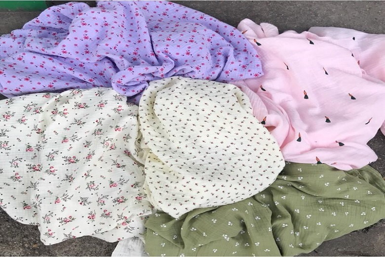Các loại vải xô muslin Các loại vải xô muslin