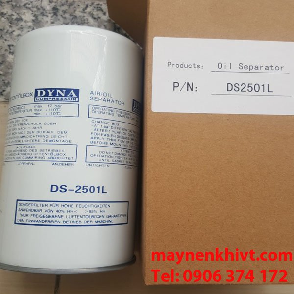 Lọc tách dầu Dyna DS 2501L