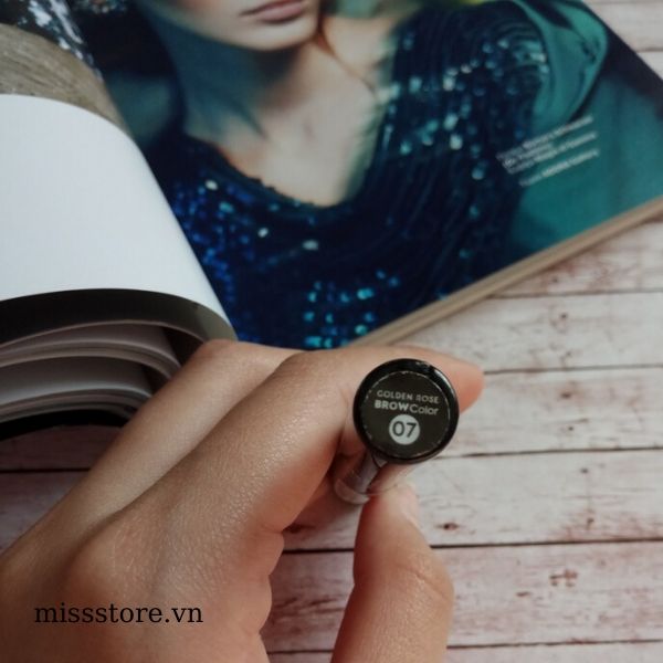 Mascara Lông mày Golden Rose Brow Color Tinted Eyebrow Mascara Lông mày Golden Rose Brow Color Tinted Eyebrow