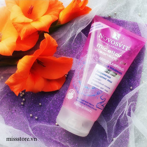 Gel Rửa Mặt Oxy Novosvit Của Nga Gel Rửa Mặt Oxy Novosvit Của Nga