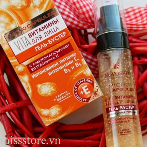 Gel Boston Đậm Đặc Novosvit Trẻ Hóa Gel Boston Đậm Đặc Novosvit Trẻ Hóa