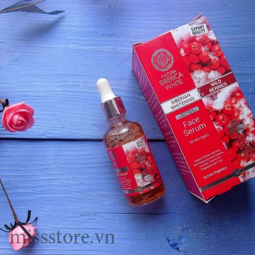 Serum Dưỡng Trắng, Phục Hồi Và Làm Mềm Da Natura Siberica Serum Dưỡng Trắng, Phục Hồi Và Làm Mềm Da Natura Siberica