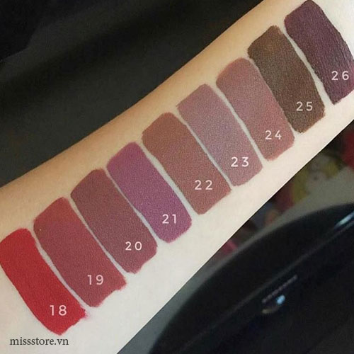Son Kem Lì Golden Rose Longstay Liquyd Matte lipstick 18, 19, 20, 21, 22, 23, 34, 25, 26 Son Kem Lì Golden Rose Longstay Liquyd Matte lipstick 18, 19, 20, 21, 22, 23, 34, 25, 26