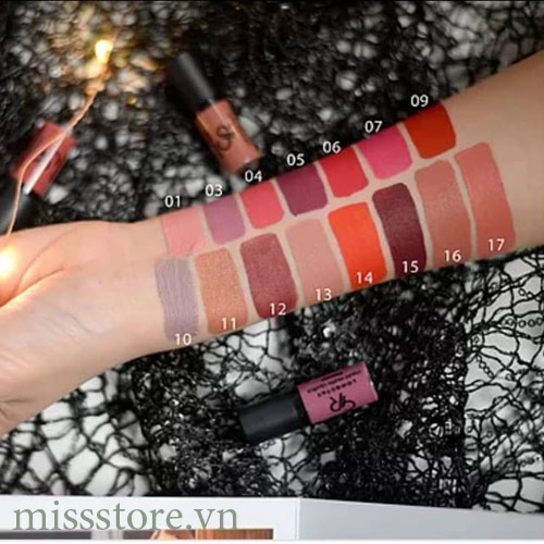 Son Kem Lì Golden Rose Liquyd Matte Lipstick Mini 01,03,04,05,06,07,09,10,11,12,13,14,15,16,17 Son Kem Lì Golden Rose Liquyd Matte Lipstick Mini 01,03,04,05,06,07,09,10,11,12,13,14,15,16,17
