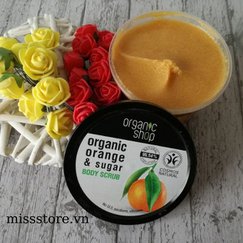Tẩy Tế Bào Chết Toàn Thân Organic Shop Orange Sugar Body Scrub