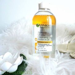 Tẩy Trang Dầu Vàng Garnier Skin Active Oil Infused Micellar Cleansing Water