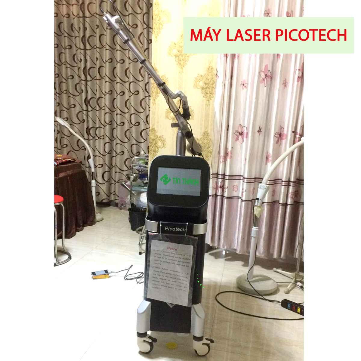 Tín Thành bàn giao Máy điều trị nám laser Yag Q-Switch Picotech cho khách hàng Tín Thành bàn giao Máy điều trị nám laser Yag Q-Switch Picotech cho khách hàng