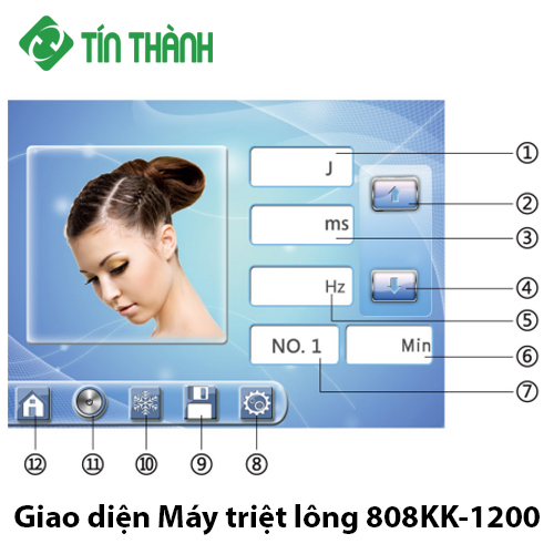Cách sử dụng Máy triệt lông diode laser 808KK-1200 Cách sử dụng Máy triệt lông diode laser 808KK-1200