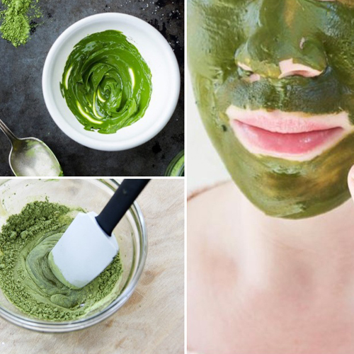 Cách làm Mặt nạ trà xanh trị mụn Cách làm Mặt nạ trà xanh trị mụn