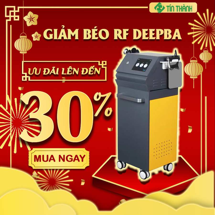 Máy giảm béo RF Deepba Thiết bị spa Tín Thành giảm đến 30% Máy giảm béo RF Deepba Thiết bị spa Tín Thành giảm đến 30%