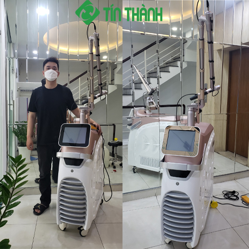 Tín Thành bàn giao Máy xóa xăm cao cấp Pico Plus cho Spa Tín Thành bàn giao Máy xóa xăm cao cấp Pico Plus cho Spa