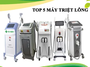 Top 5 máy triệt lông bán chạy nhất hiện nay