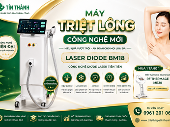 Máy Triệt Lông Công Nghệ Mới 2026 | Thiết Bị Spa Công Nghệ Cao